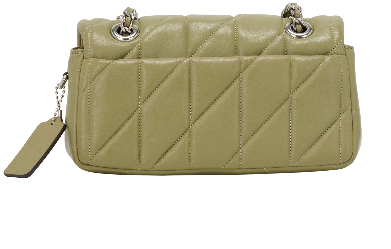 Tabby 20, &pound;250, Handbags, Green, Leather, Back view